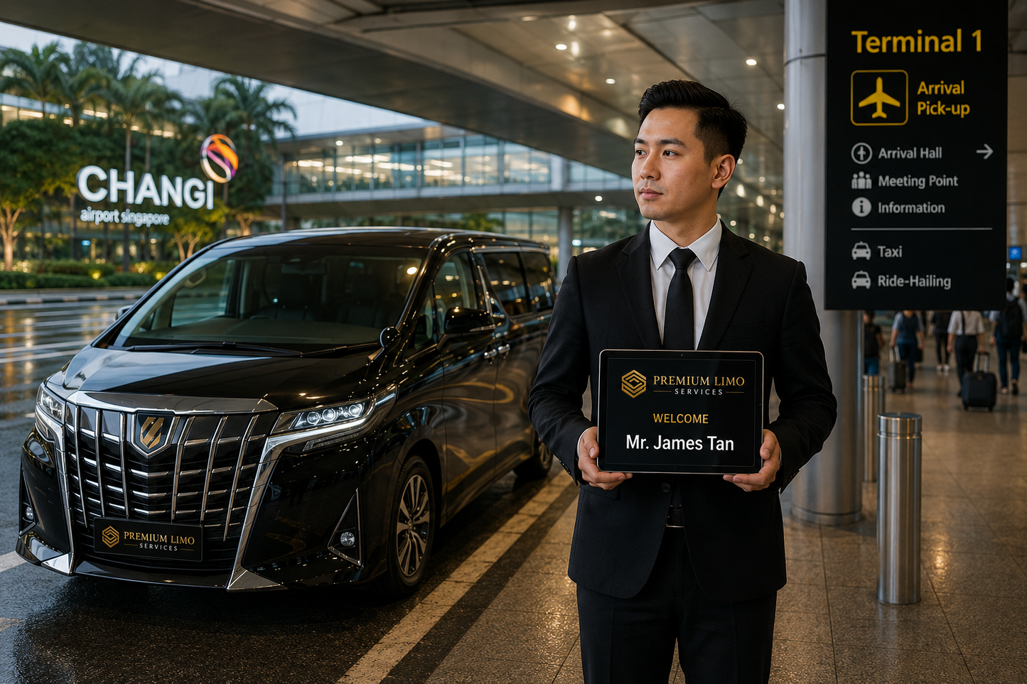 Singapore Hourly Chauffeur Service – Toyota Alphard / Vellfire (Min. 4 Hours)